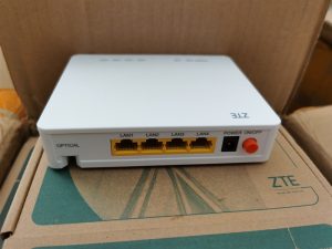 ZTE F600 FTTH 4 LAN PORT 1 GE AND 3 FE