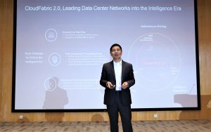 Wang Lei, President of Huawei's Data Center Network Field, released a fully upgraded CloudFabric 2.0 YCICT