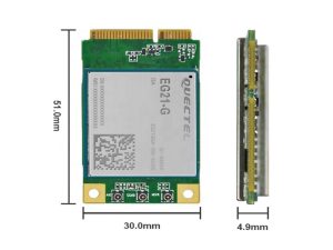 Módulo Mini PCIe Quectel EG21-G YCICT Módulo Mini PCIe Quectel EG21-G PRECIO Y ESPECIFICACIONES Módulo Mini PCIe Quectel EG21-G MÓDULO LTE PARA USO M2M E IOT