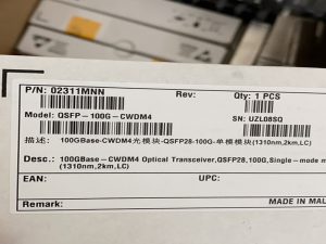 Huawei QSFP-100G-CWDM4 보드 YCICT Huawei QSFP-100G-CWDM4 보드 가격 및 사양 HUAWEI 100G QSFP