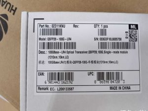 Huawei QSFP28-100G-LR4 โมดูล YCICT Huawei QSFP28-100G-LR4 โมดูล YCICT ราคาและข้อมูลจำเพาะสำหรับ HUAWEI SWITCH