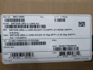 Huawei S6720-16X-LI-16S-AC Switch YCICT Huawei S6720-16X-LI-16S-AC Switch PRICE AND SPECS NEW AND ORIGINAL