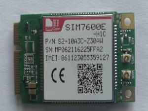 SIMCom SIM7600E-H1C-PCIE โมดูลโมดูล ycict LTE ใหม่