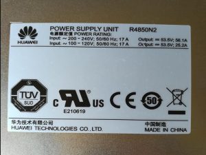 Huawei R4850N2 Rectifier Module VIDINY TSARA YCICT