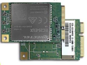 Imagen del producto del módulo Mini PCIe Quectel EC25-AFX