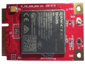 Módulo Quectel BG96 Mini PCIe LPWA ycict