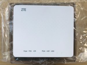 ZTE ZXHN F412 FTTH price and specs