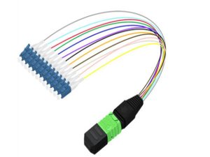 Cable de Fibra Óptica 40G MTP/MPO a 4xLC Fan-Out OM4 ycict