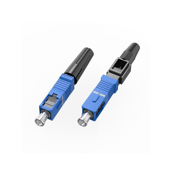 Conector rápido de fibra óptica integrada SC UPC/APC solo modo ESC250D  conector rápido ranura de línea doble (SC/APC)