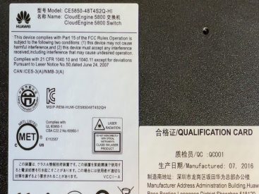 Huawei CE5850-48T4S2Q-HI Switch