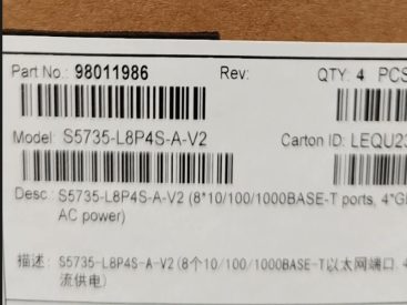 Prix ​​​​du commutateur Huawei S5735-L8P4S-A-V2 ycict
